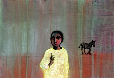 Zebra, 2005 by Gigi Sudbury